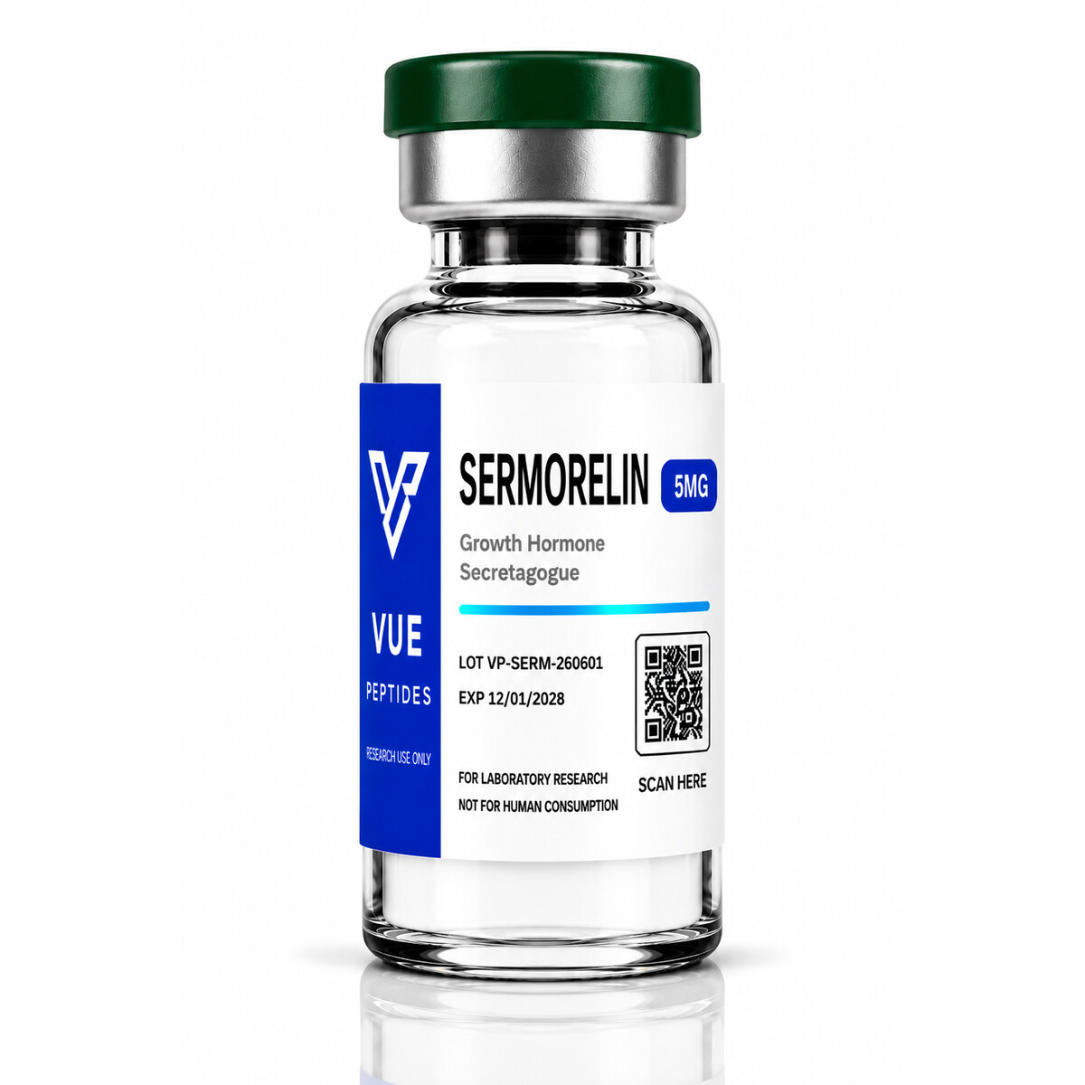Sermorelin research vial